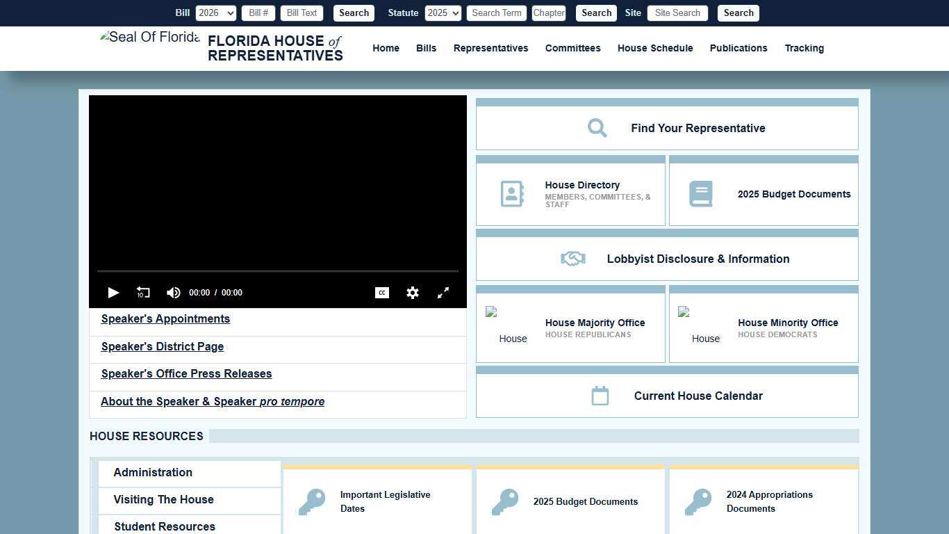 Florida House of Representatives - FLHouse.gov